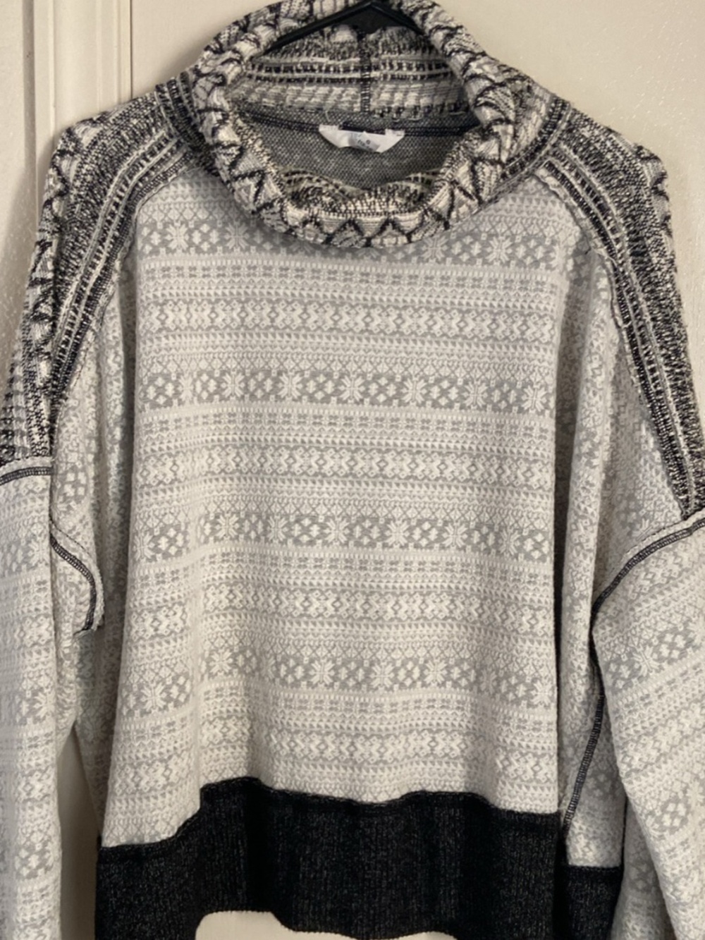 Time and Tru Cowl Neck Sweater
